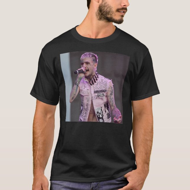 Lil Peep Pinkk Premium T-Shirt (Frente)