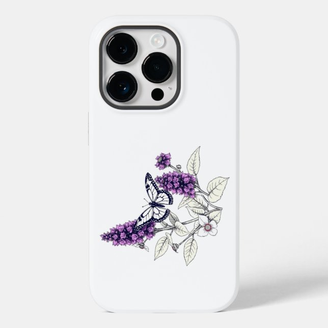 Lilac Butterfly Bush (Verso)