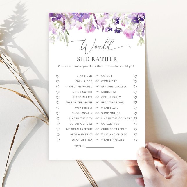 Lilac floral roxo Ela iria preferencialmente jogo  (Criador carregado)