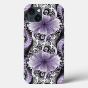Lilac Illusion Abstrato Floral Fractal Art Fantasy