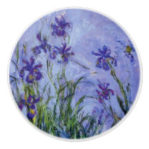 Lilac Irises Monet Fine Art