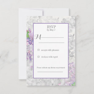 Lilac Loveliness RSVP