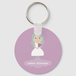 Lilac Sober Princess chaveiro