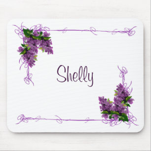 Lilacs feitos sob encomenda Mousepad
