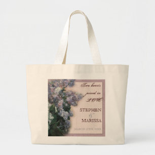 Lilacs impressionista - o bolsa enorme nupcial da