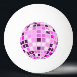 Lilás Rosa Púrpura Retro Moderna Bola de Disco Ros<br><div class="desc">Dança,  dança! Design de mirrorball de disco verde para cada rainha dançante. Ilustração da bola Disco,  decoração estética doméstica rosa,  produtos de festa e presentes.</div>