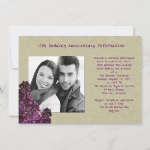 Lilases Roxos e Convite para Renovação de Vinhas d