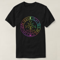 Lilith suspiro. Lua Escura Selo T-Shirt