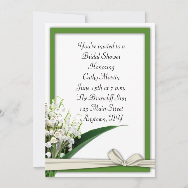 Liliy do Convite ao Vale (Frente)