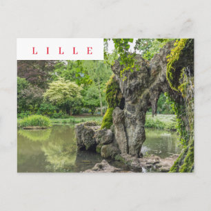Lille Jardin Vauban cresce para ver cartão postal