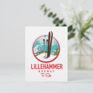 Lillehammer - Logotipo do Esqui da Noruega