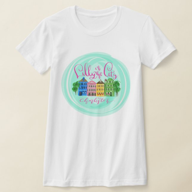 Lilly in the City - Bella & Canvas Slim T-Shirt (Postura )