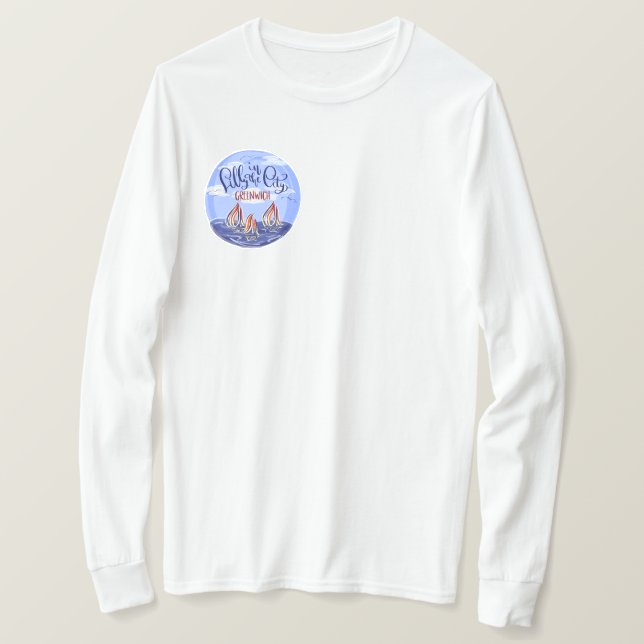 Lilly na camiseta City Long Sleeve (Frente do Design)