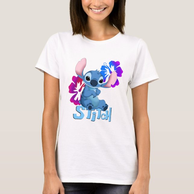 Lilo & Stitch t-shirt print (Frente)