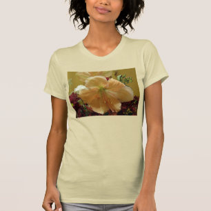 Lily Buquê Rosa Meninas T Camisa