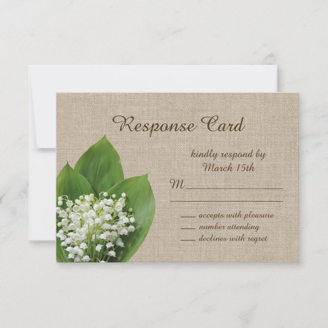 Lily da sobreposição da RSVP do Vale (Frente)