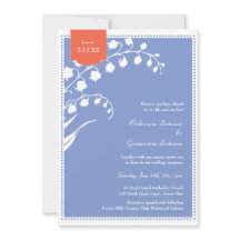 Lily do Convite de festas Primavera de Valley Purp