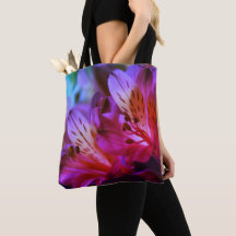 Lily Floral Bolsa Shopping Bag