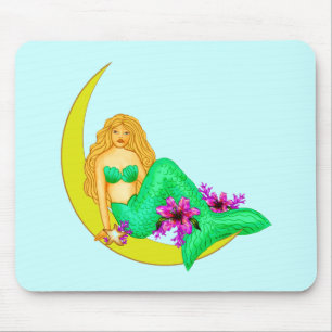 Lily Moon Mermaid mousepad