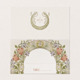 Lily Name Cards Wedding Mesa Vintage
