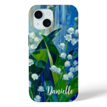 Lily of the Valley May Birth Flower capas de iphon