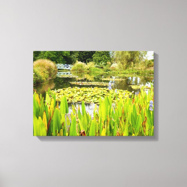 Lily Pond Canvas Print (Frente)