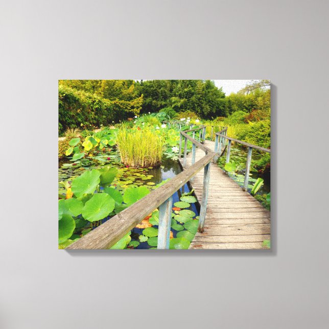 Lily Pond Canvas Print (Frente)