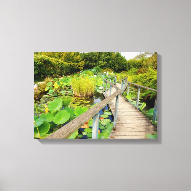 Lily Pond Canvas Print (Frente)