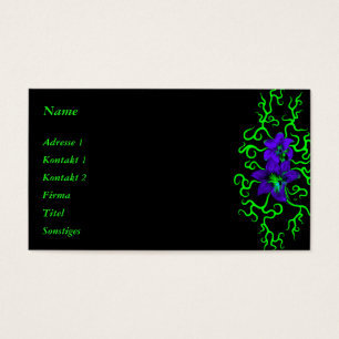 Lily Roxa Flor a preto