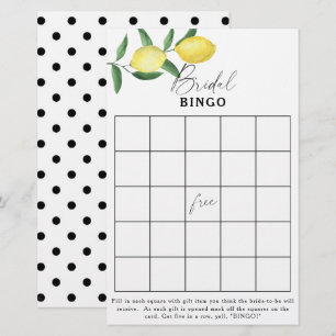 Limão Citrus - jogo de bingo Chá de panela