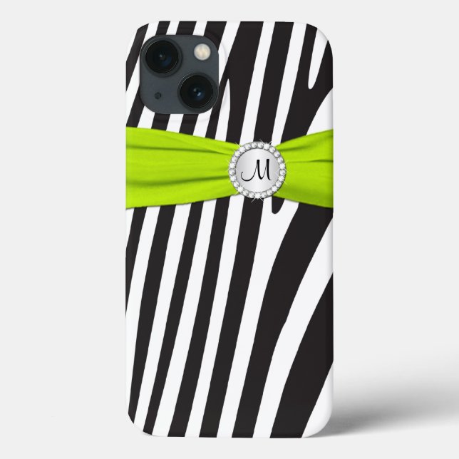 Limão de monograma, ar iPad branco branco preto (Verso)