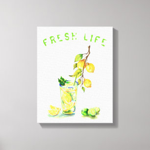 Limão Juice Drente Limões Impressão