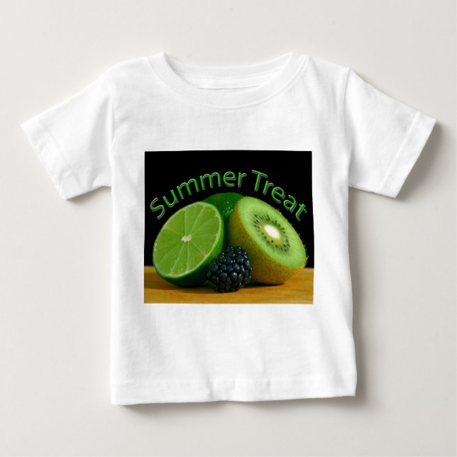 Limão Kiwi Treat Criança T-Shirt (Frente)