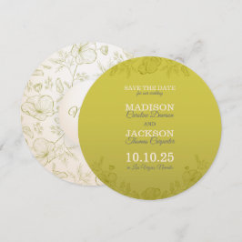 Limão Romântico E Tan Salvar O Cartão De Data