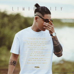 Liminalidade T-Shirt da Poeta Adiela Akoo