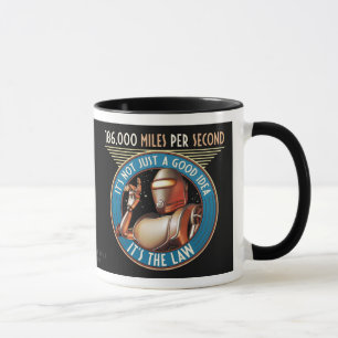Limite de velocidade - 186.000 milhas de caneca do