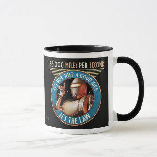 Limite de velocidade - 186.000 milhas de caneca do