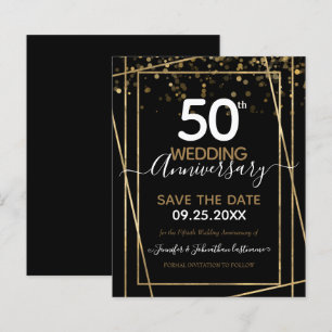 Limite Dourado do 50º Aniversário Salve o Orçament