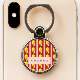Limões amarelo-limão personalizados