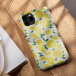 Limões de aquarelas - amarelo e verde
