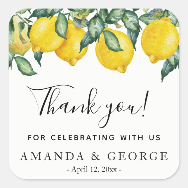 Limões e hortaliças da etiqueta do favor do (Frente)