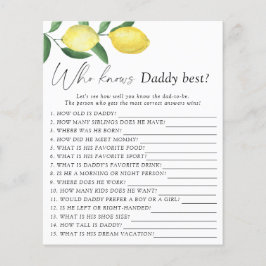 Limões - Quem sabe o melhor jogo do pai