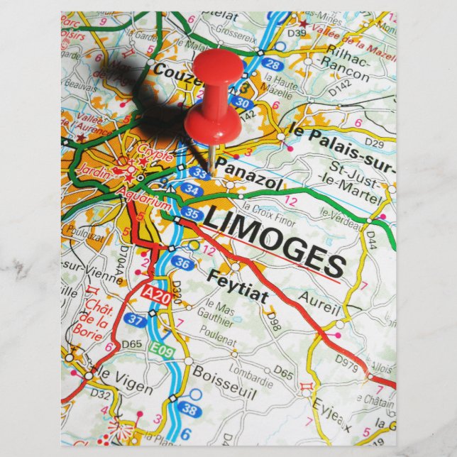 Limoges, França (Frente)