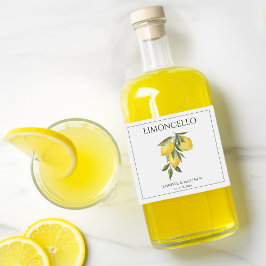 Limon Limoncello Favor de Agradecimento de Casamen