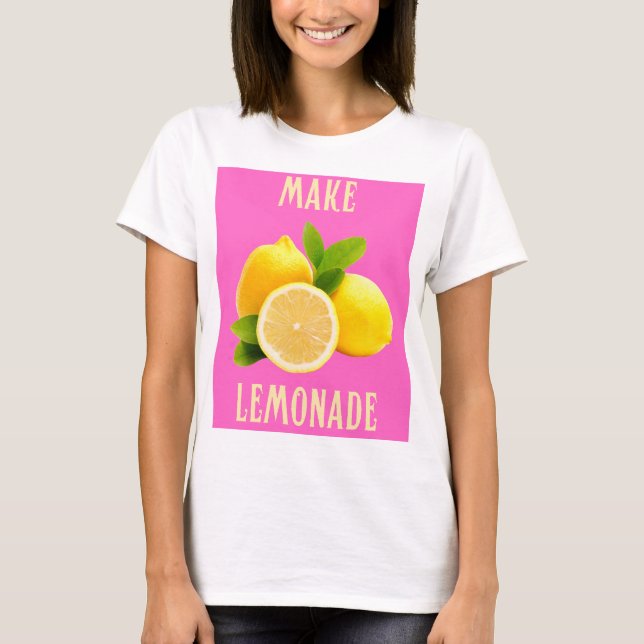 Limonada - Camisa T de Víblias de Verão (Frente)