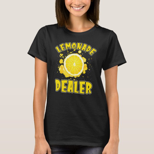 Limonada Camiseta Limonada Dealade Mulheres Crianç (Frente)