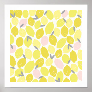 Limonada cor-de-rosa pelo impressão da arte dos