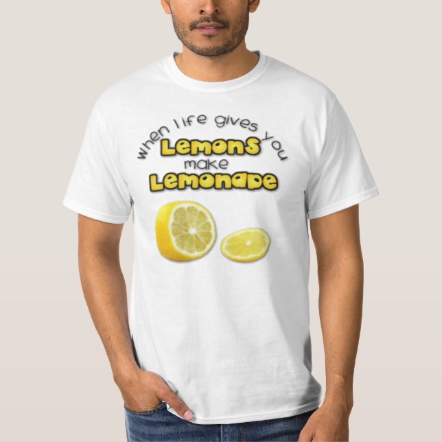 Limonada - t-shirt do valor (Frente)