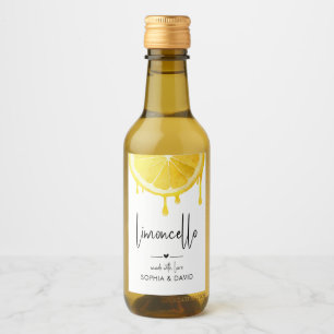 Limoncello Aquarela Limão Gotejando Caseiro