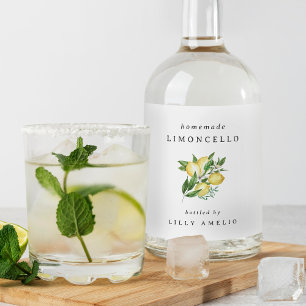 Limoncello Caseiro Editável